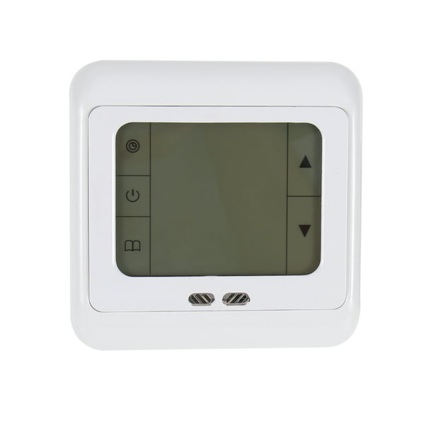 Home Smart Programmable Thermostat for Electric Floor Heating LCD Touchscreen 